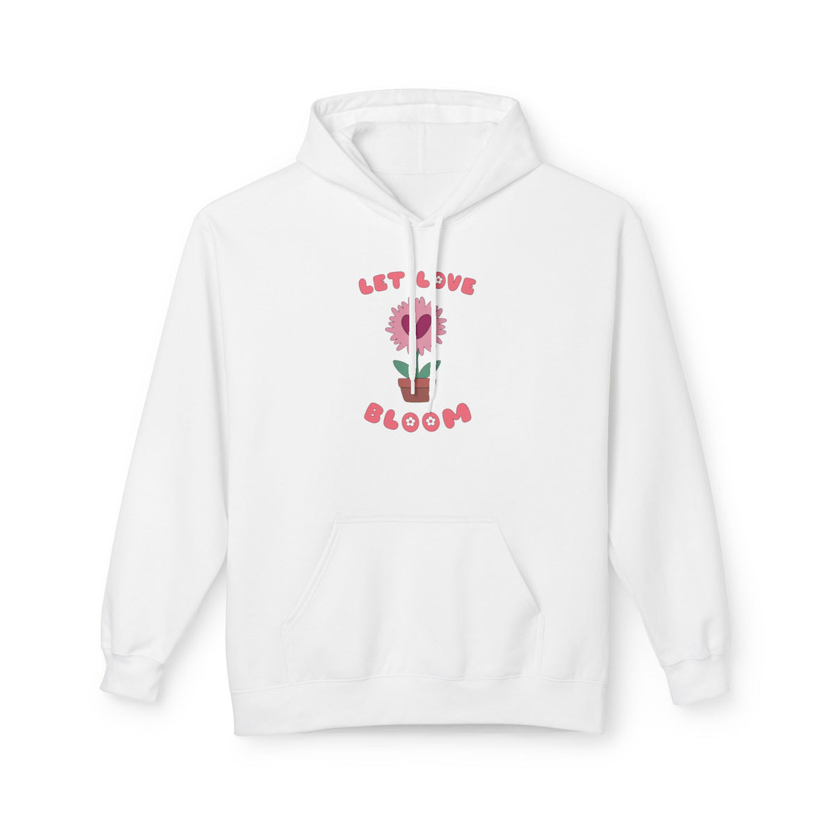 Let Love Bloom Pullover Hoodie