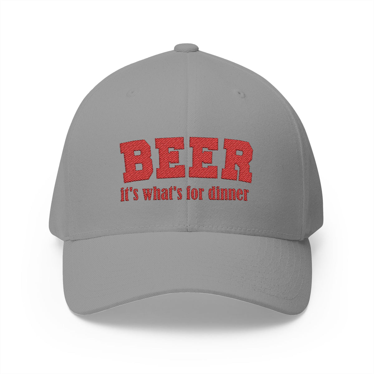 Beer For Dinner Flex Fit Cap