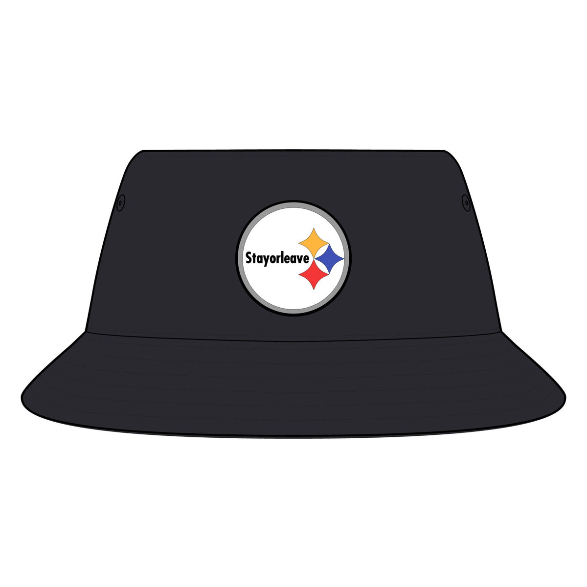 Pittsburgh StayorLeave Bucket Hat