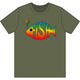 Big Eyed Phish Dri Wick T Shirt