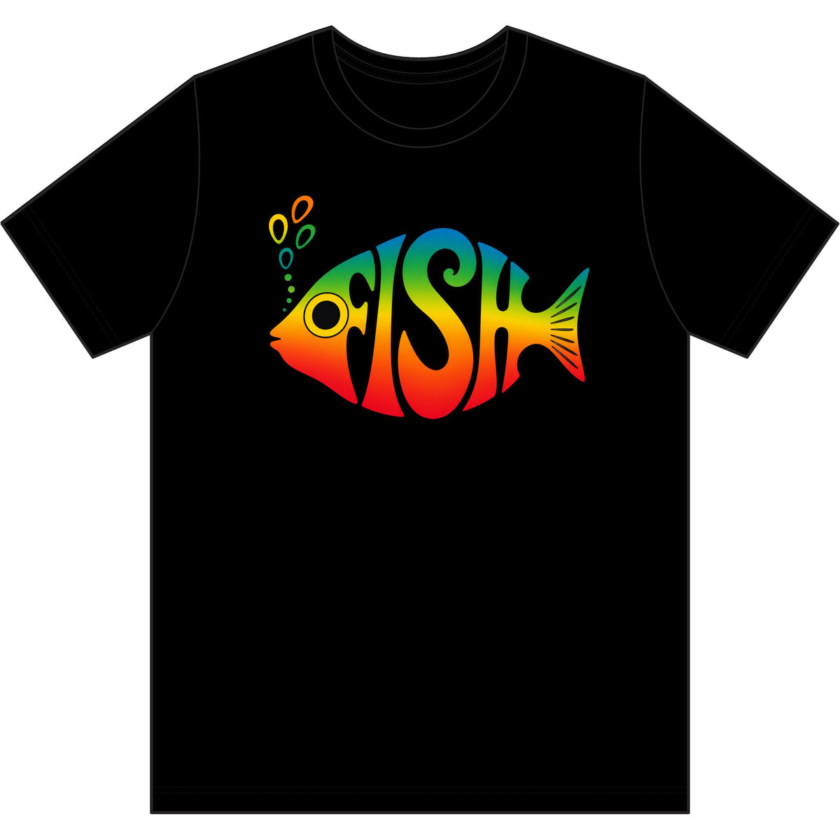 Big Eyed Phish Dri Wick T Shirt