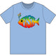 Big Eyed Phish Dri Wick T Shirt