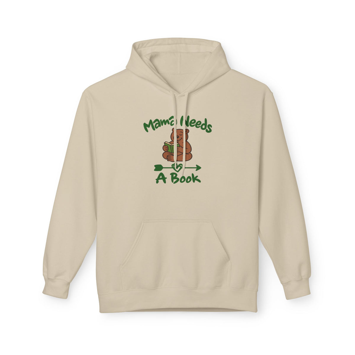 Mama Needs A Book Pullover Hoodie