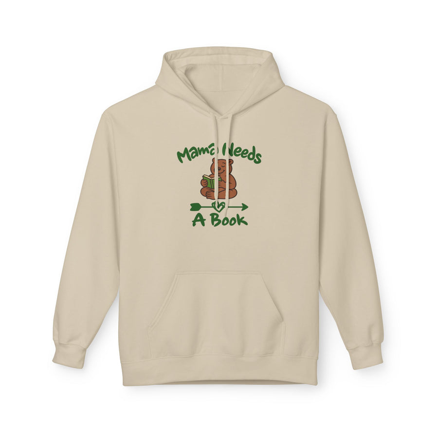 Mama Needs A Book Pullover Hoodie