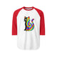 The Black Cat Changing Colors 3/4 Sleeve Jersey