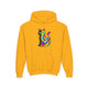 The Black Cat Changing Colors Youth Pullover Hoodie
