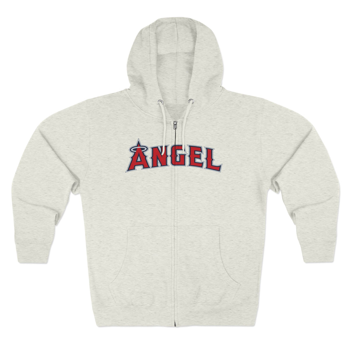 Los Angeles Angel Zip Up Hoodie