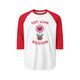 Let Love Bloom 3/4 Sleeve Jersey