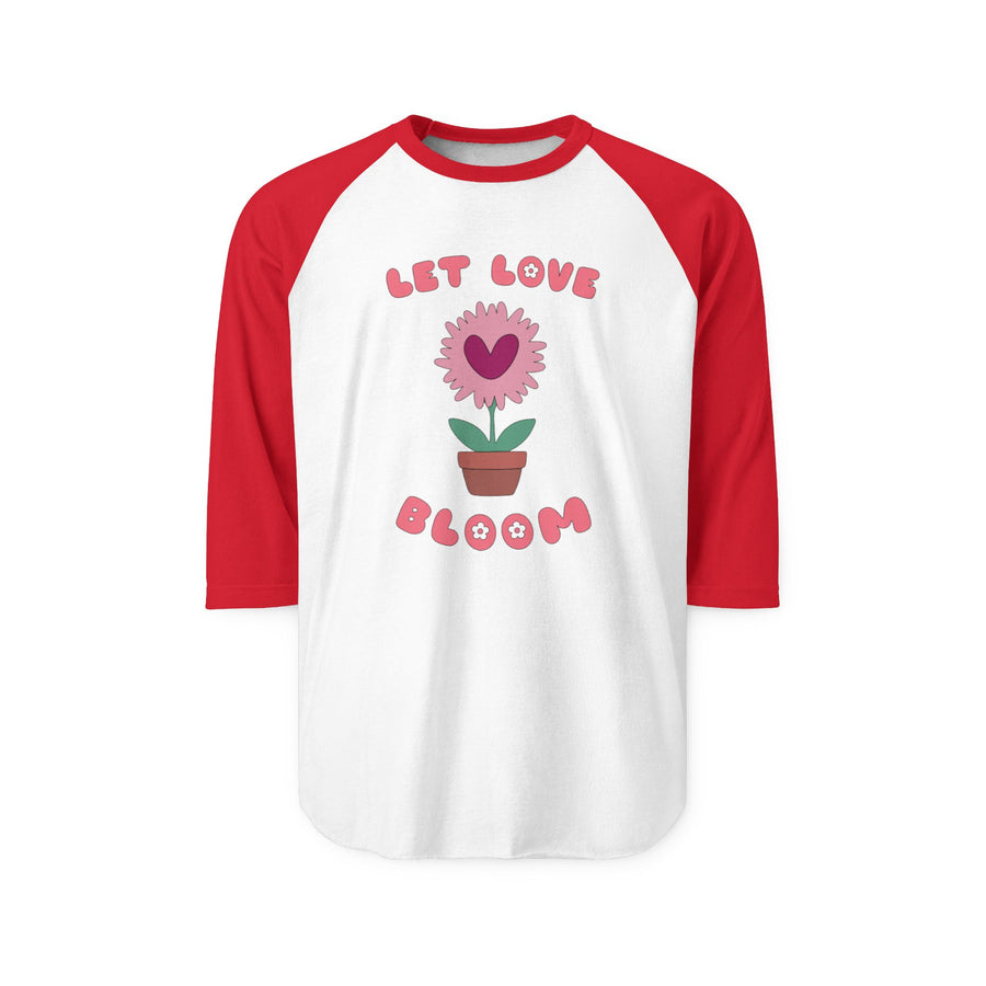 Let Love Bloom 3/4 Sleeve Jersey