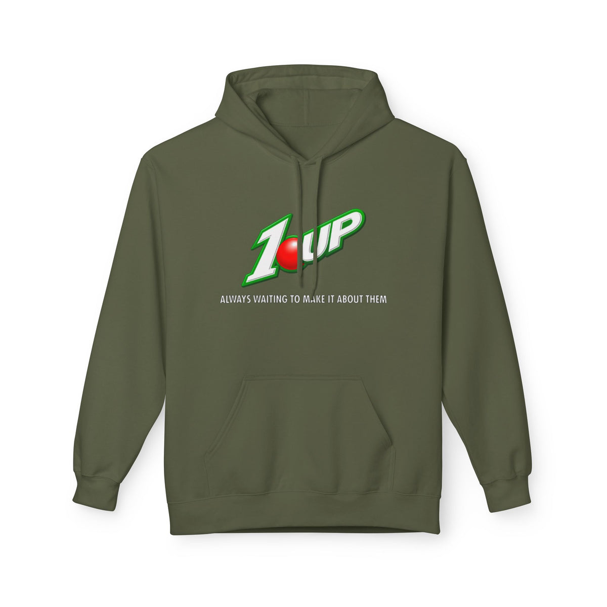 1 Upped Unisex Pullover Hoodie