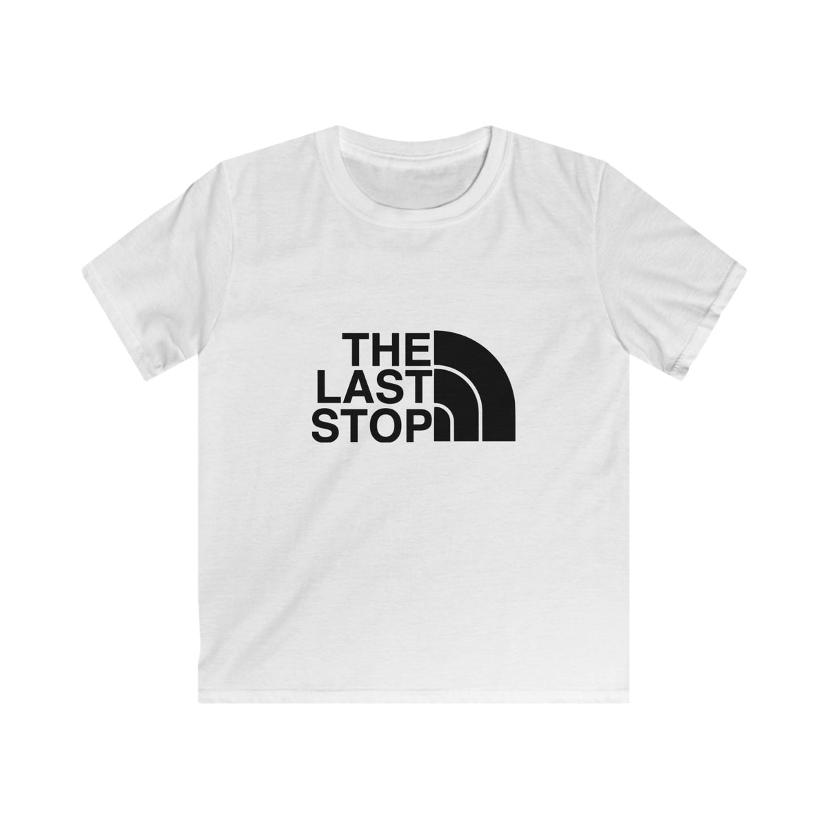 The Last Stop (Black Variant) Kids T Shirt