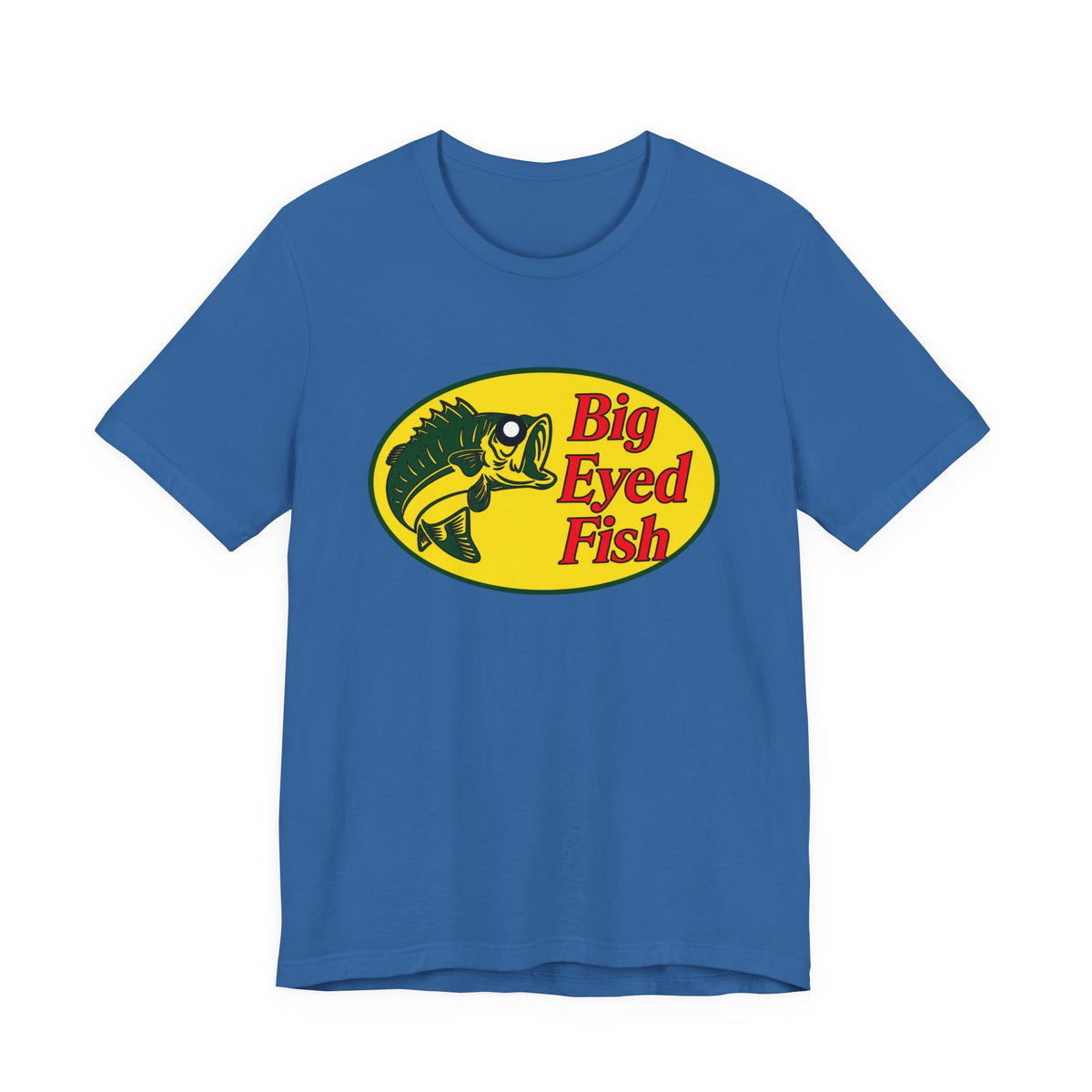 Big Bass Fish Unisex Short Sleeve Tee