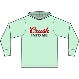 Crash Into Me Long Sleeve Hooded T-Shirt