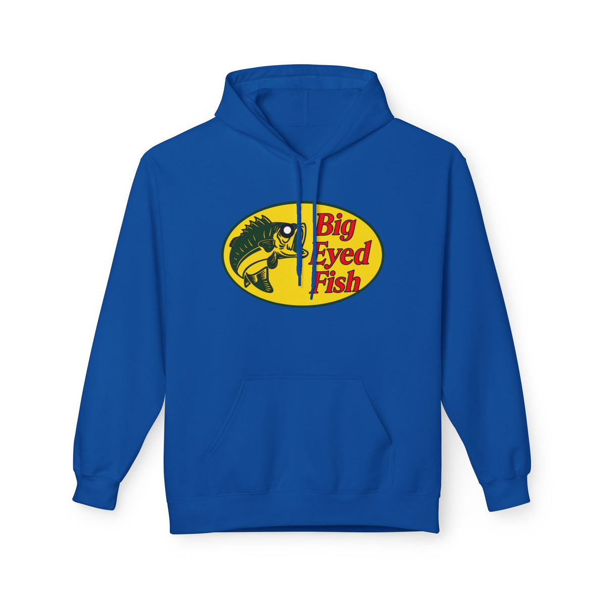Big Bass Fish Puullover Hoodie
