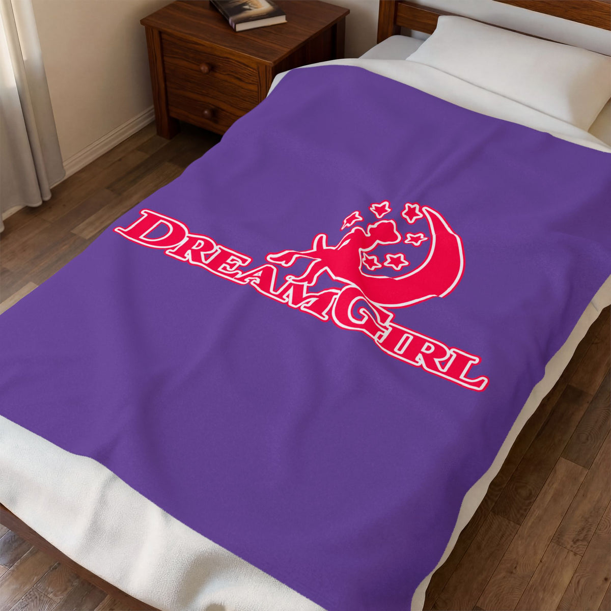 DreamGirl Velveteen Plush Blanket