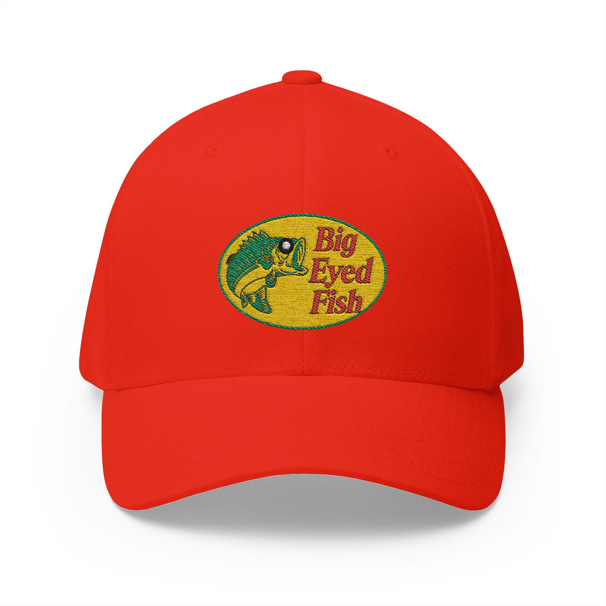 Big Bass Fish Flex Fit Cap