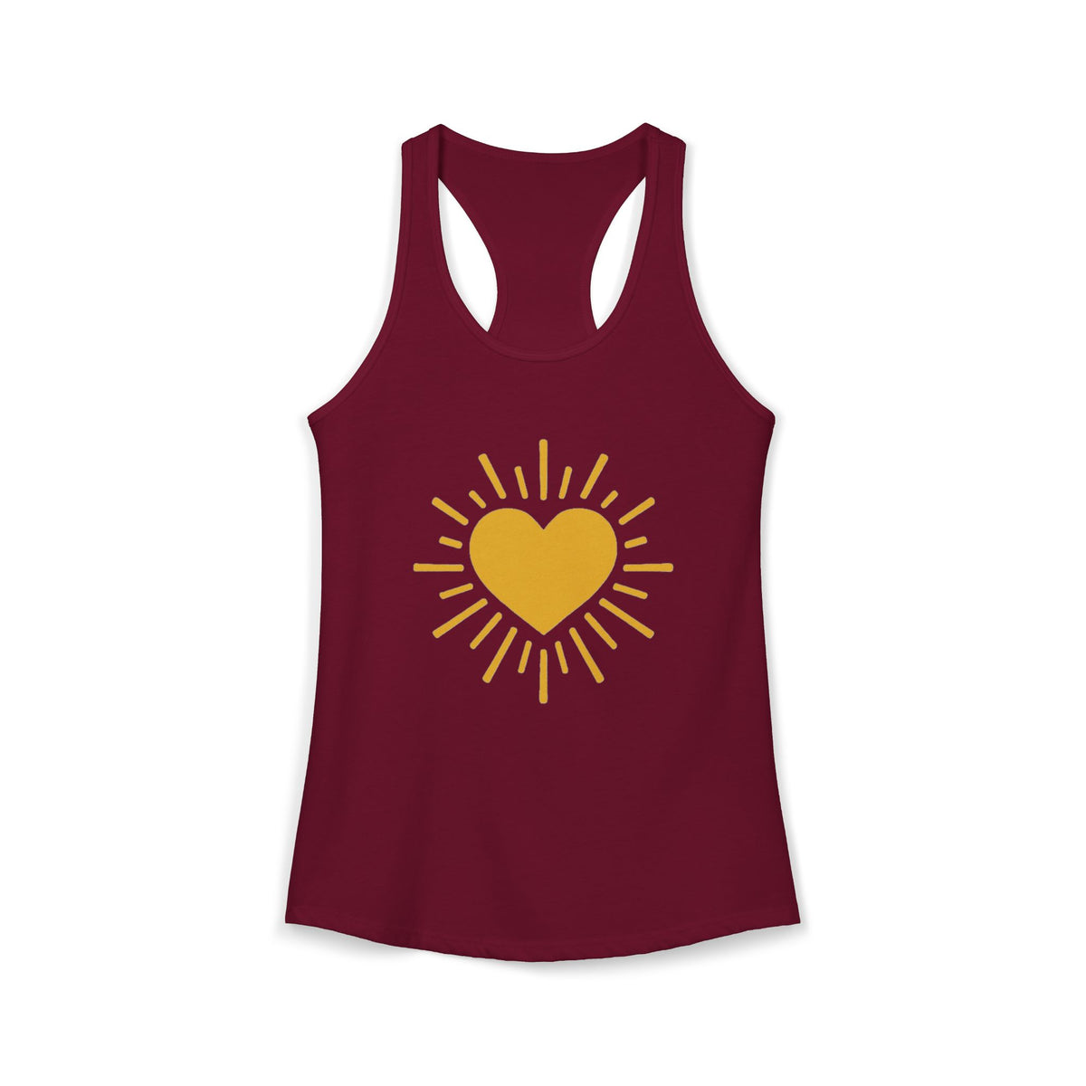 Let Your Love Shine Racerback Tank