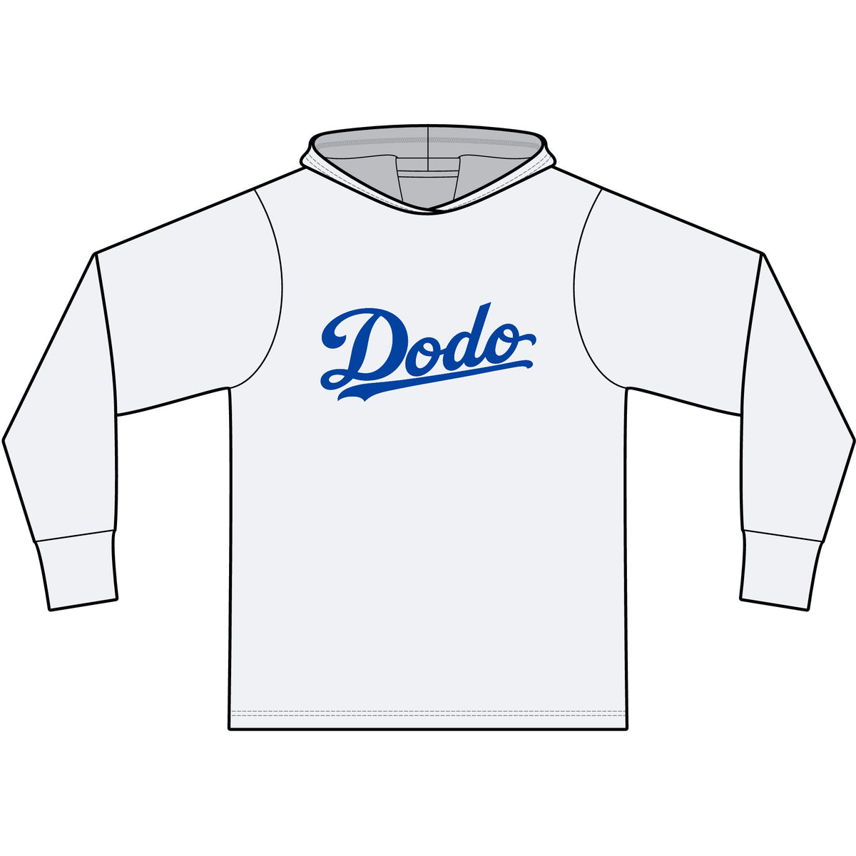 Los Angeles Dodo Long Sleeve Hooded T-Shirt