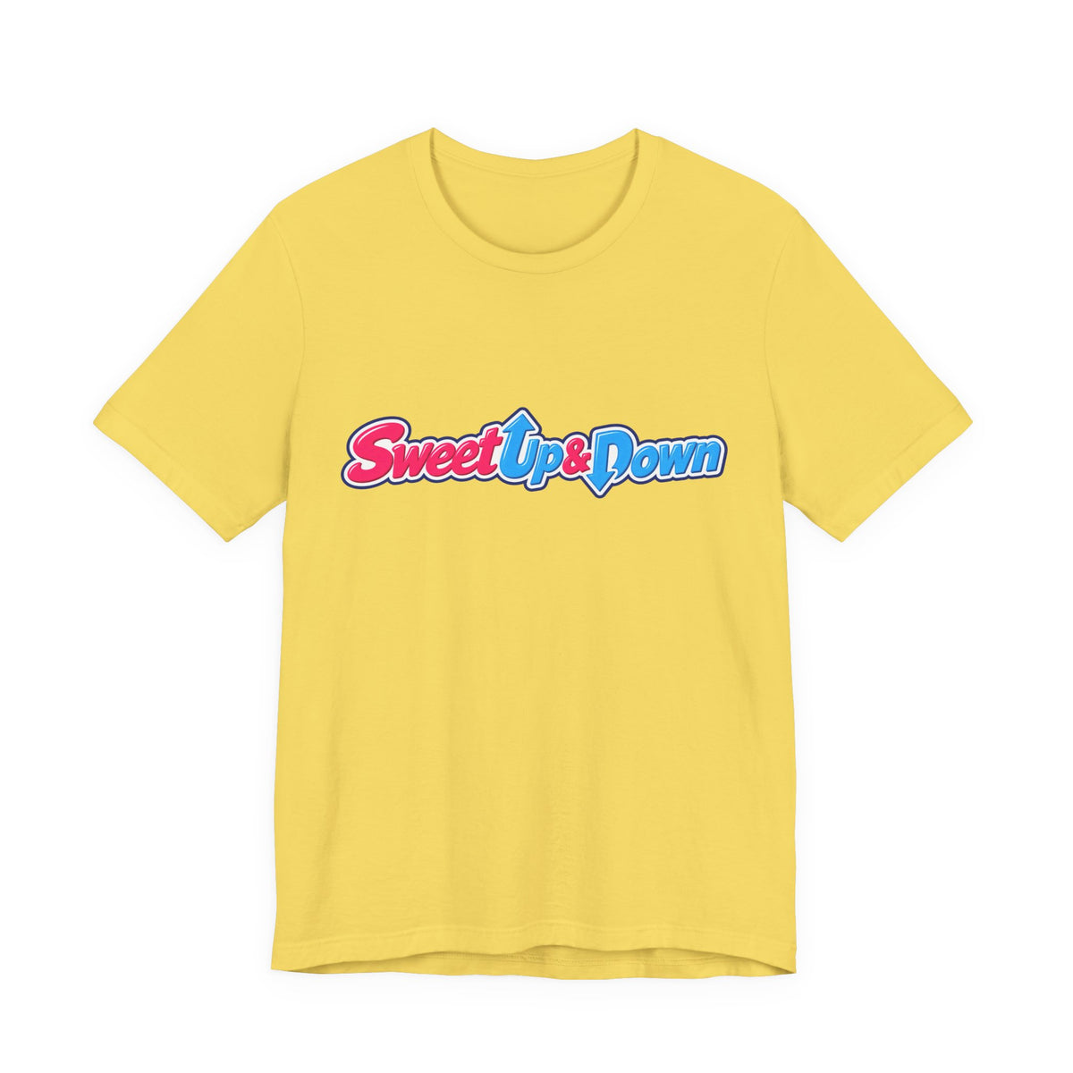 Sweet Up & Down Unisex Short Sleeve T Shirt