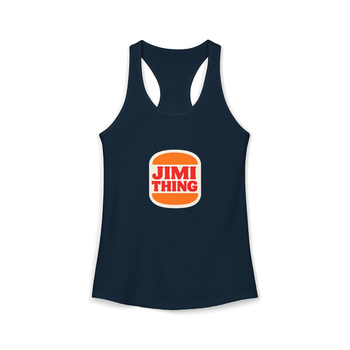 Burger Thing Women's Racerback Tank
