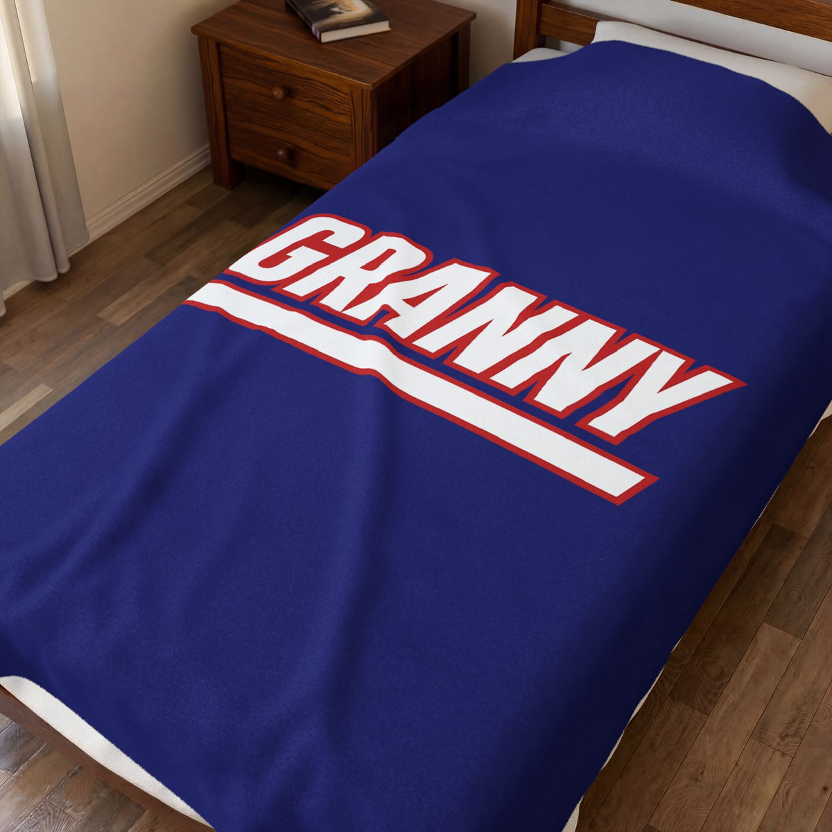 New York Granny Velveteen Plush Blanket