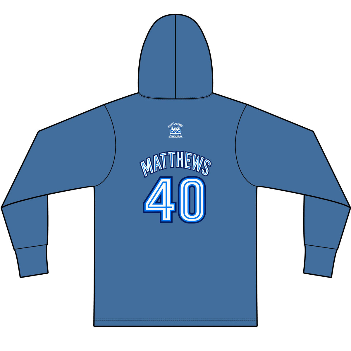 Toronto Two Step Long Sleeve Hooded T-Shirt