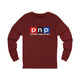 PNPR Unisex Long Sleeve T Shirt