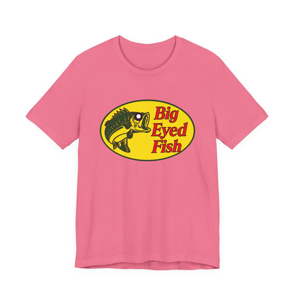 Big Bass Fish Unisex Short Sleeve Tee