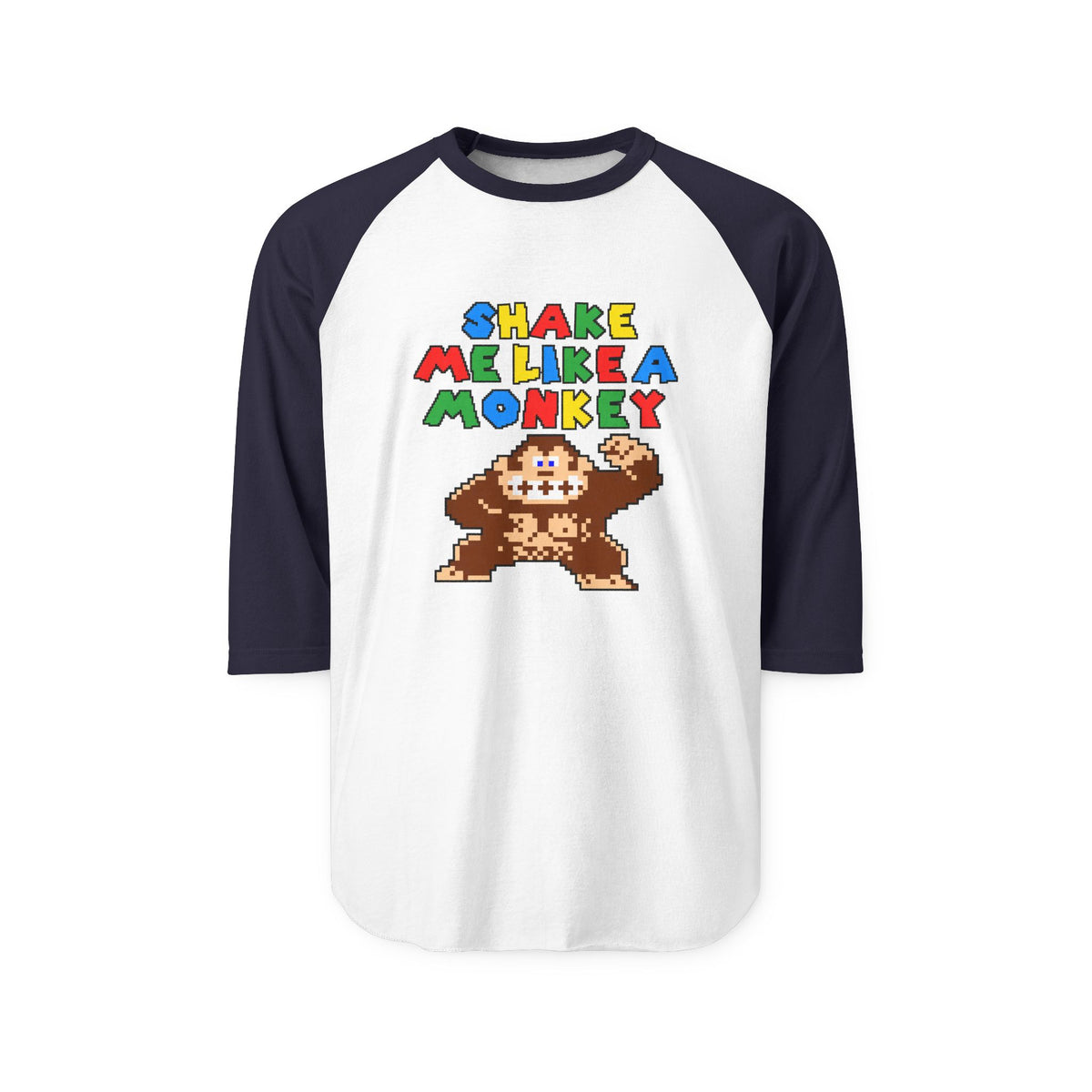 Shake Me Like A Monkey 3/4 Sleeve Jersey