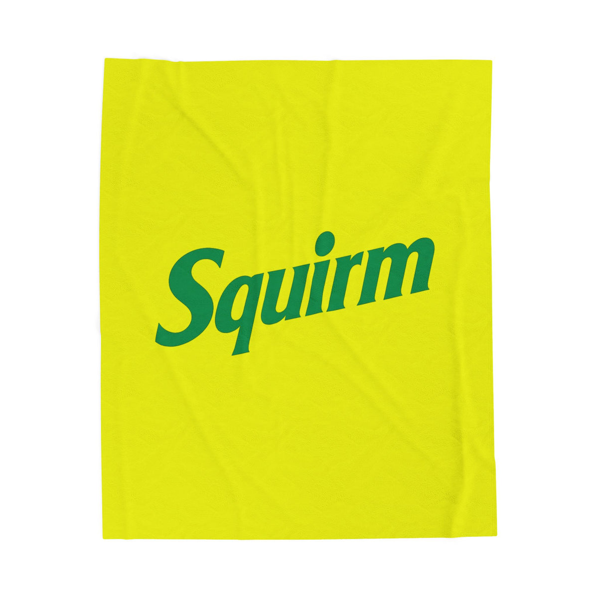 Squirm Velveteen Plush Blanket