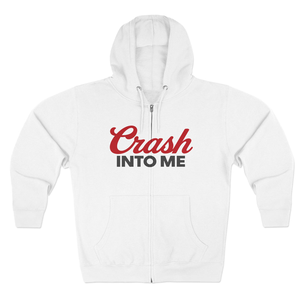 Crash Into Me Zip Up Hoodie