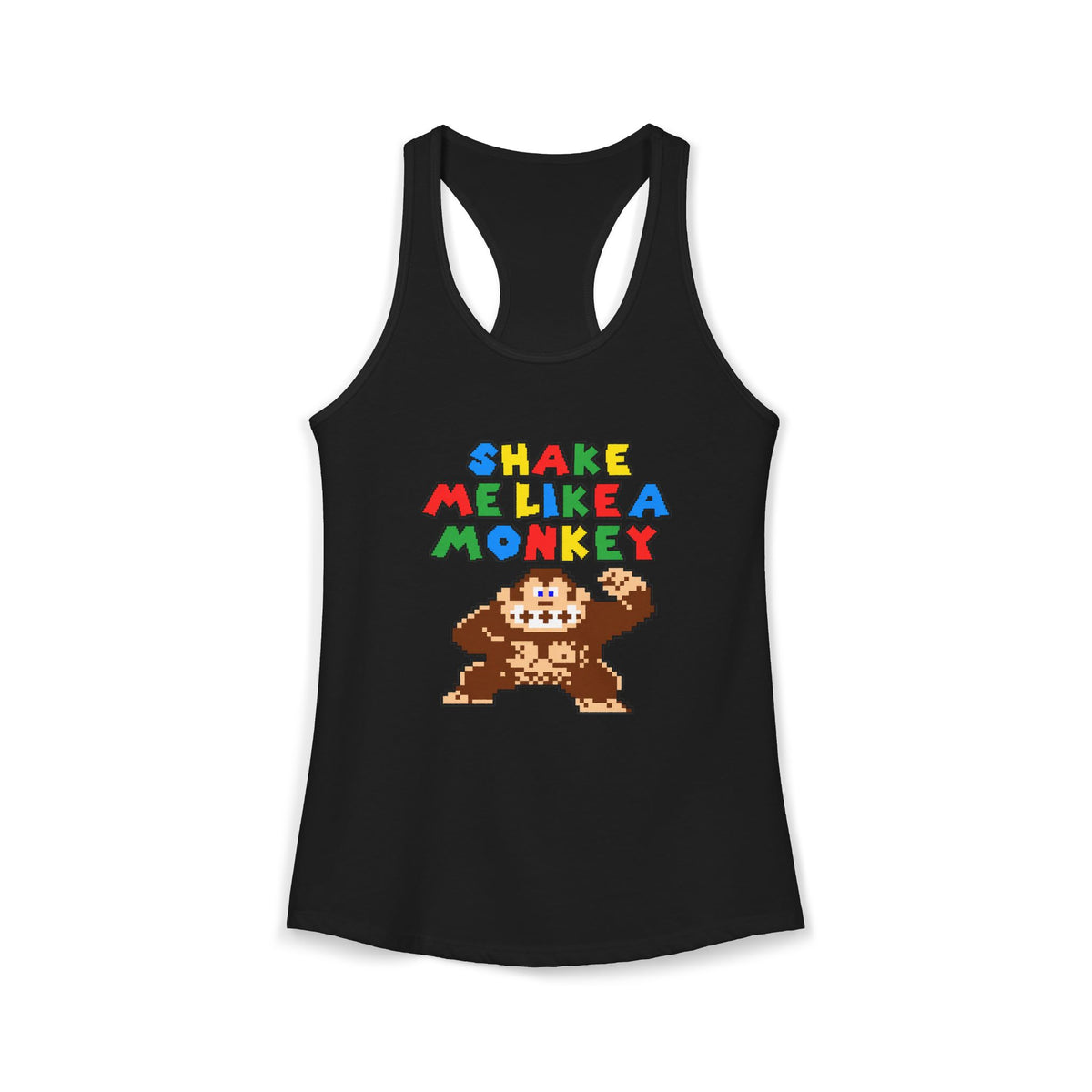 Shake Me Like A Monkey Women's Racerback Tank Top