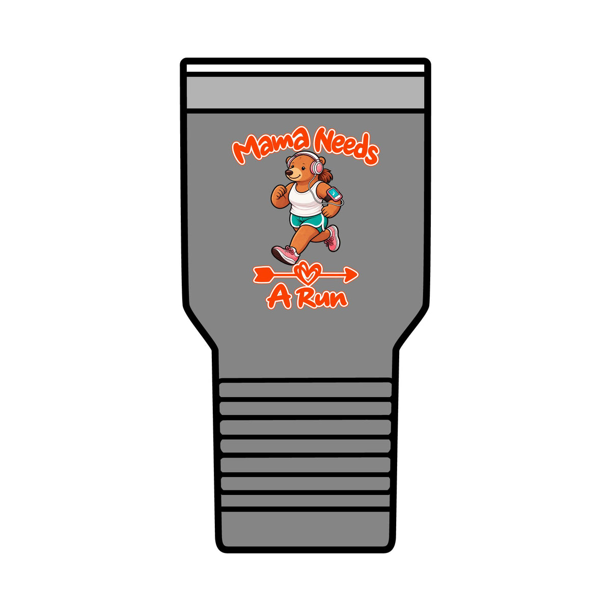 Mama Needs A Run 30oz Polar Camel Insulated Tumbler