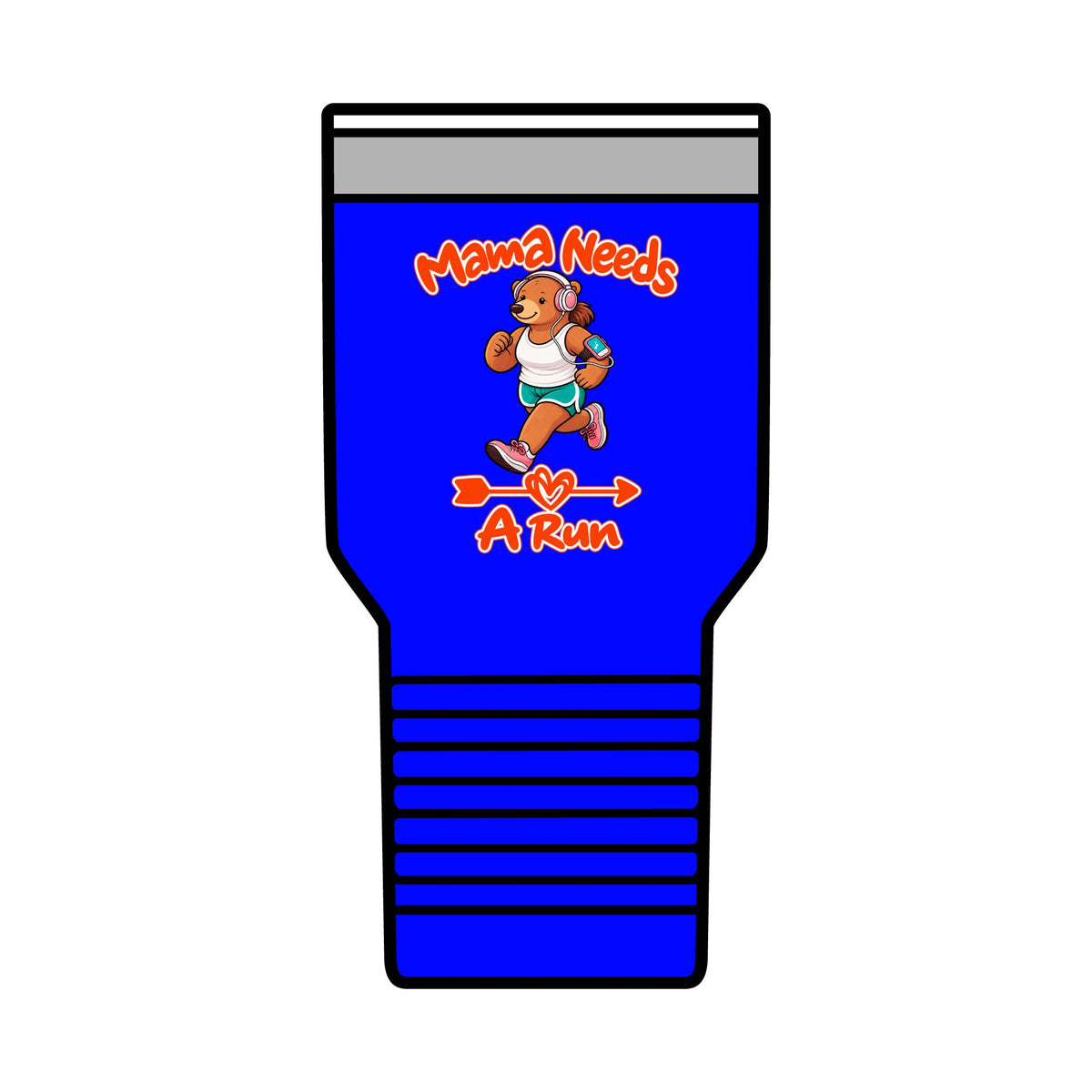 Mama Needs A Run 30oz Polar Camel Insulated Tumbler