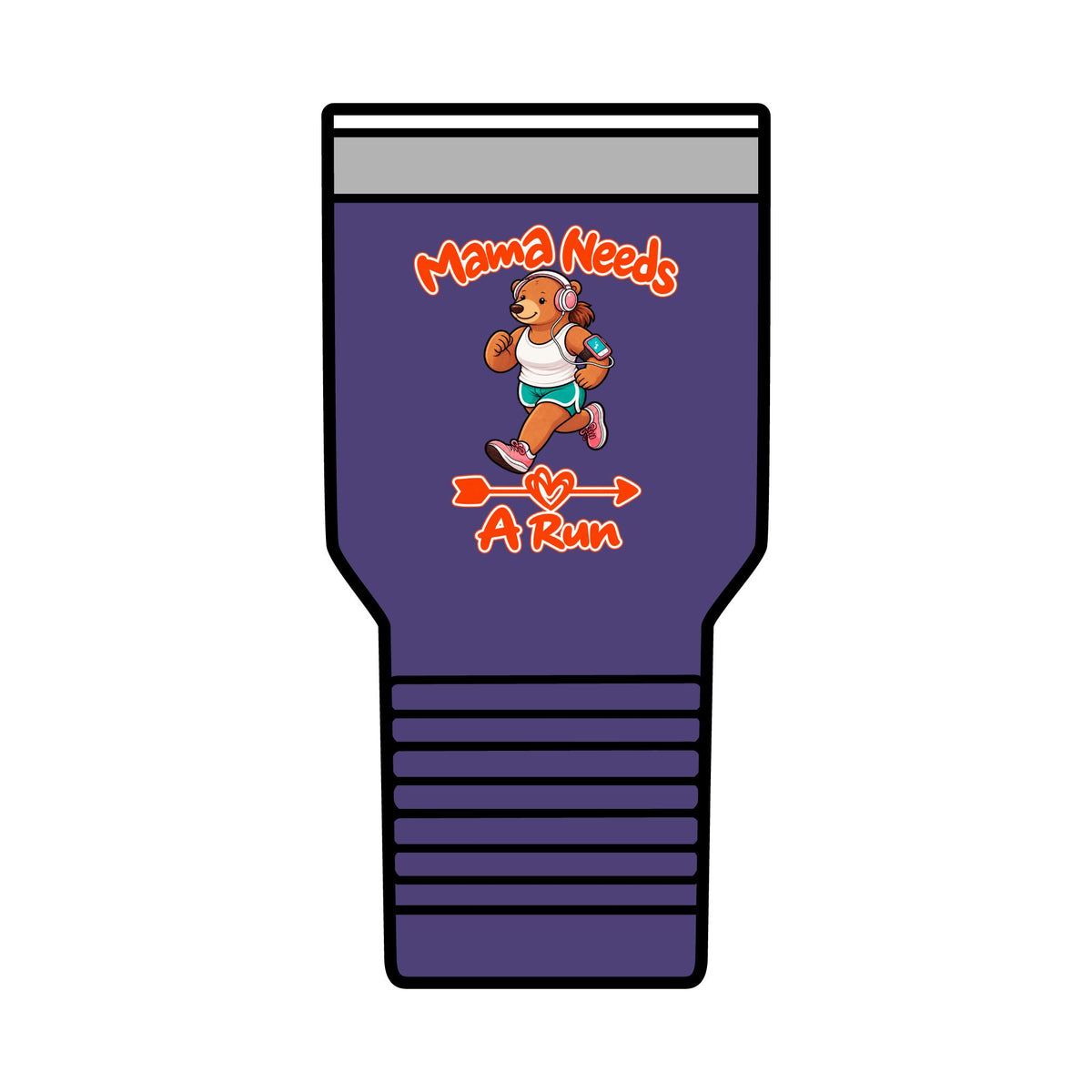 Mama Needs A Run 30oz Polar Camel Insulated Tumbler