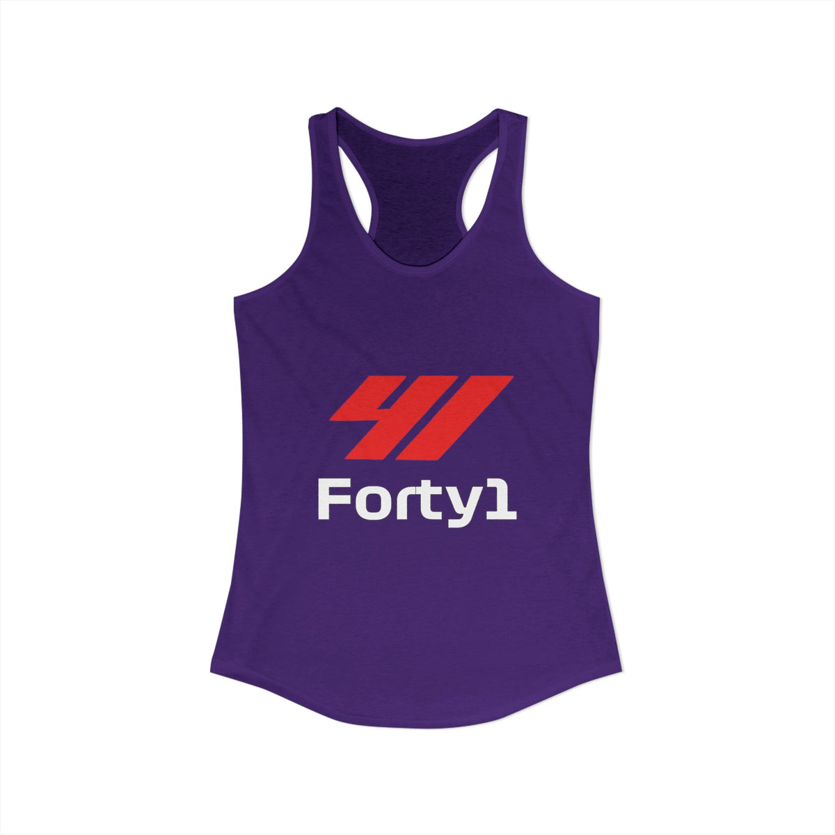 Formula 41 Women's Racerback Tank