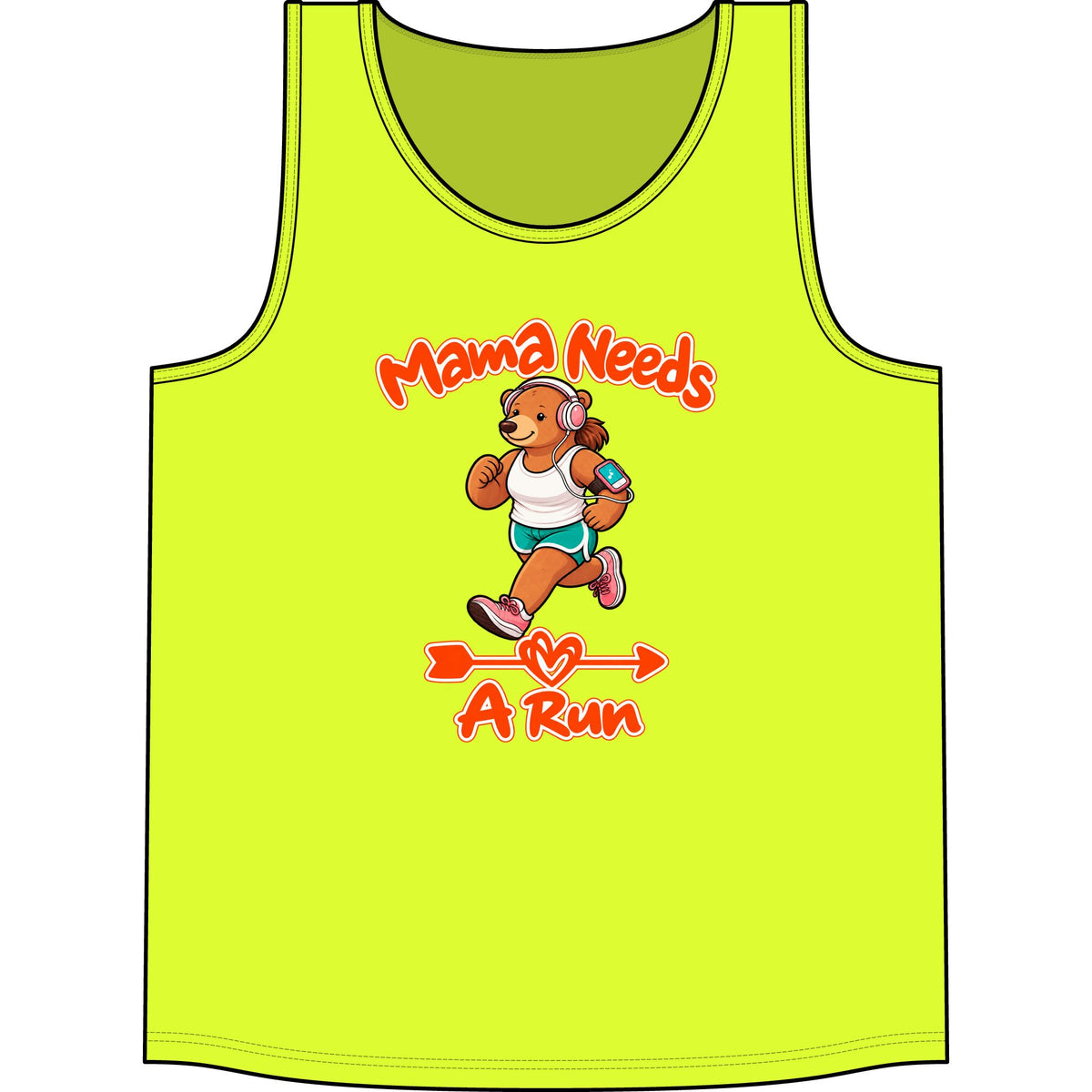 Mama Needs A Run Concert Tank