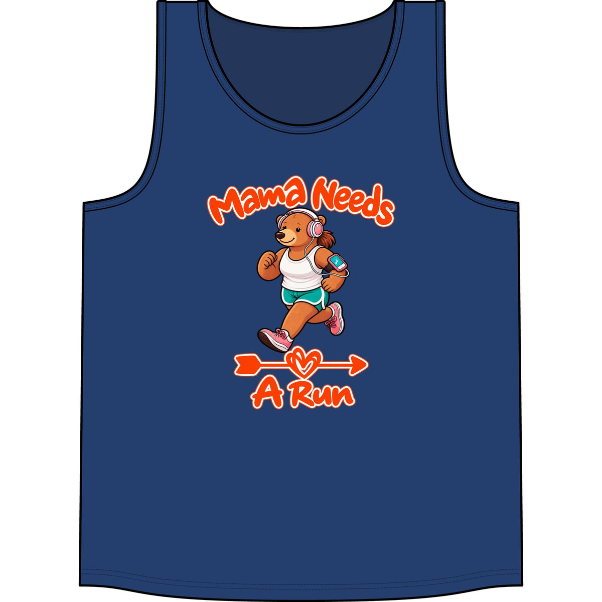 Mama Needs A Run Concert Tank