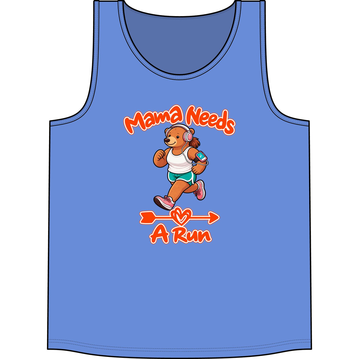 Mama Needs A Run Concert Tank