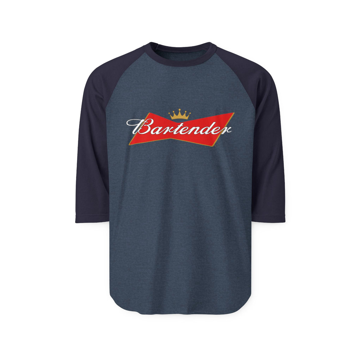 Bartender Please 3/4 Sleeve Raglan T Shirt
