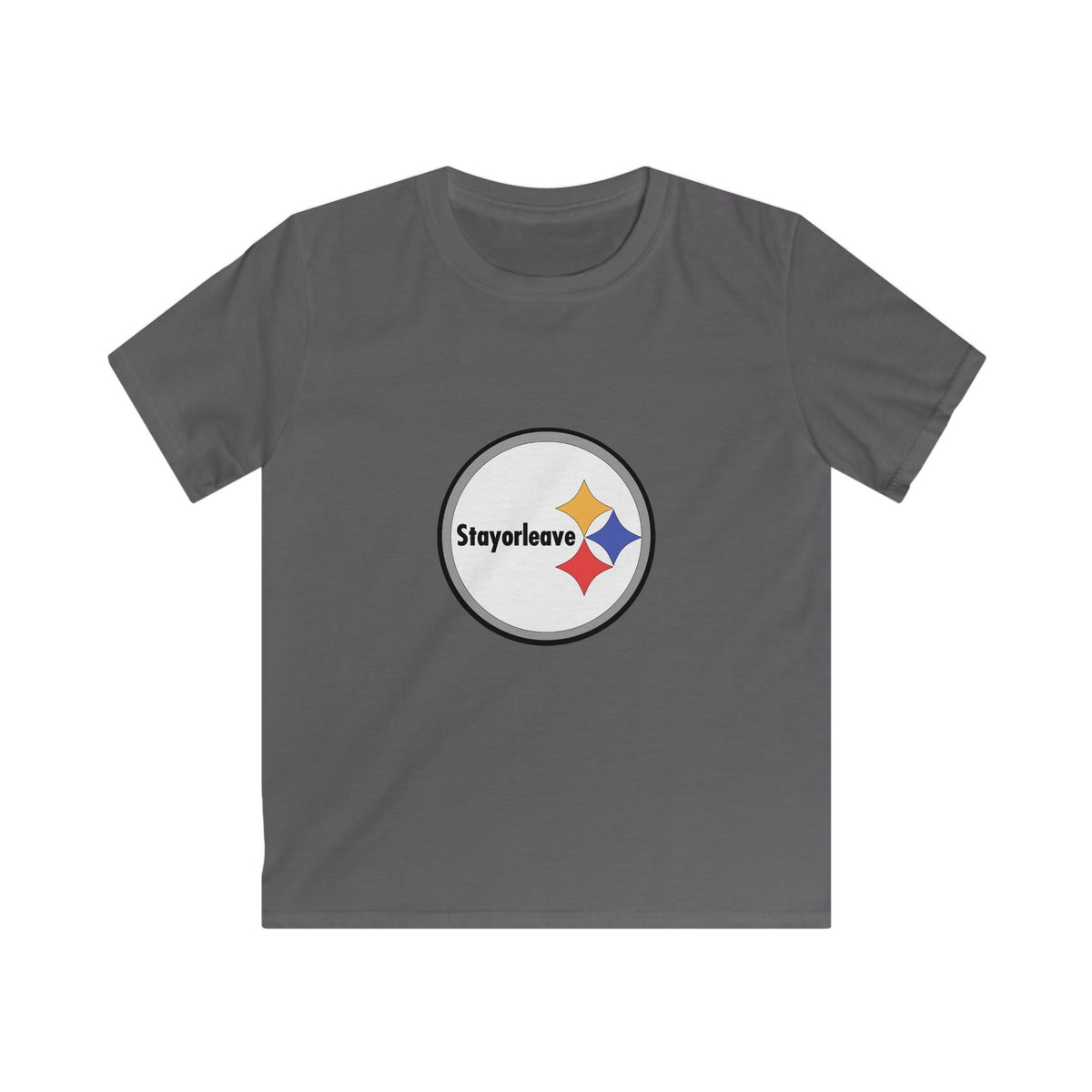 Pittsburgh StayorLeave Kids T Shirt