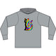 The Black Cat Changing Colors Long Sleeve Hooded T-Shirt