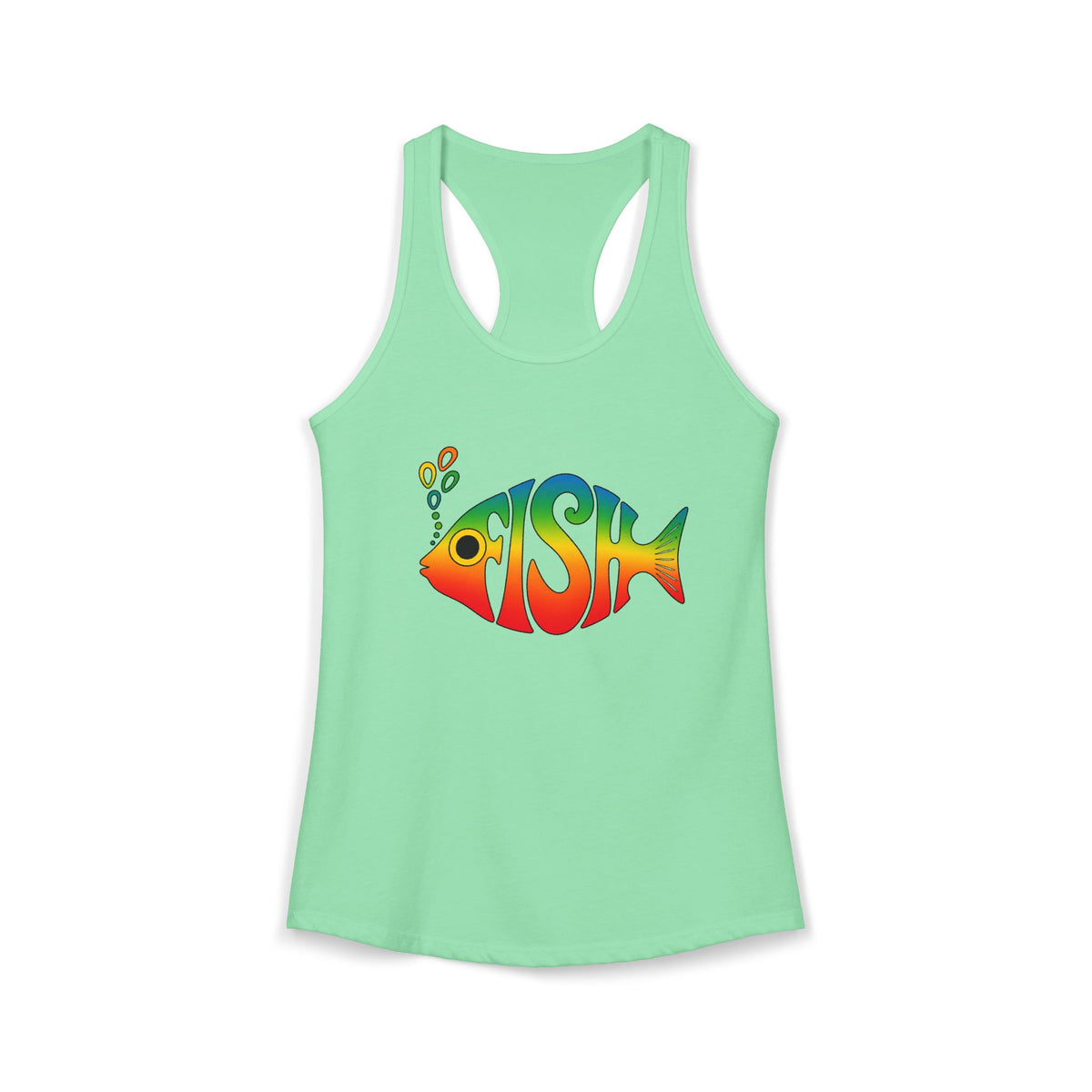 Big Eyed Phish Women's Racerback Tank