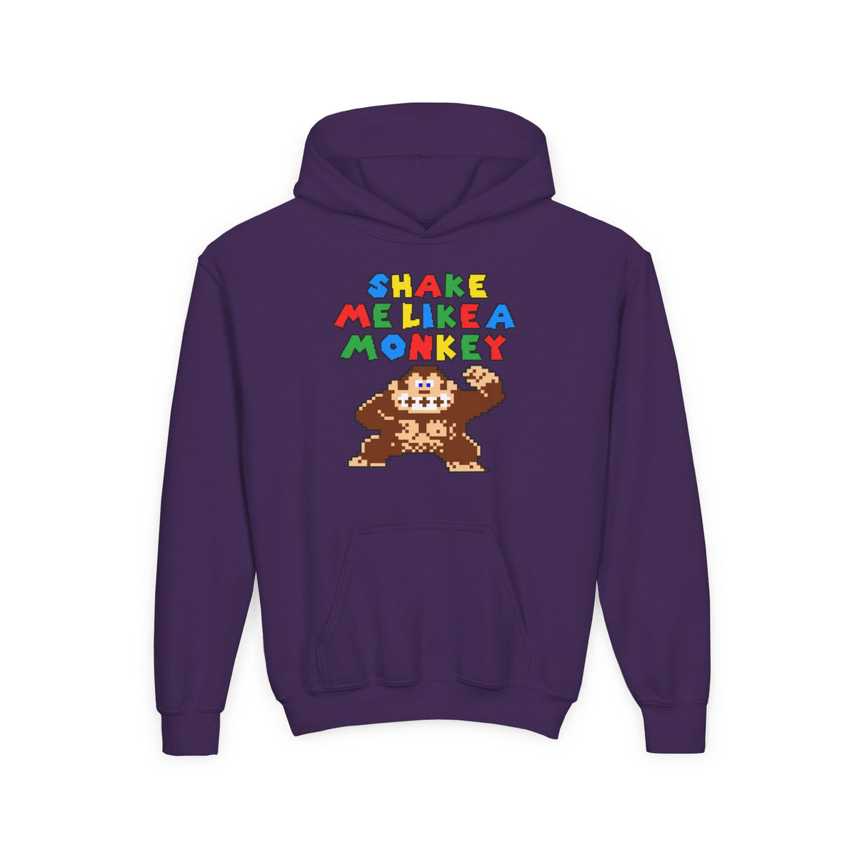 Shake Me Like A Monkey Youth Hooded Sweatshirt