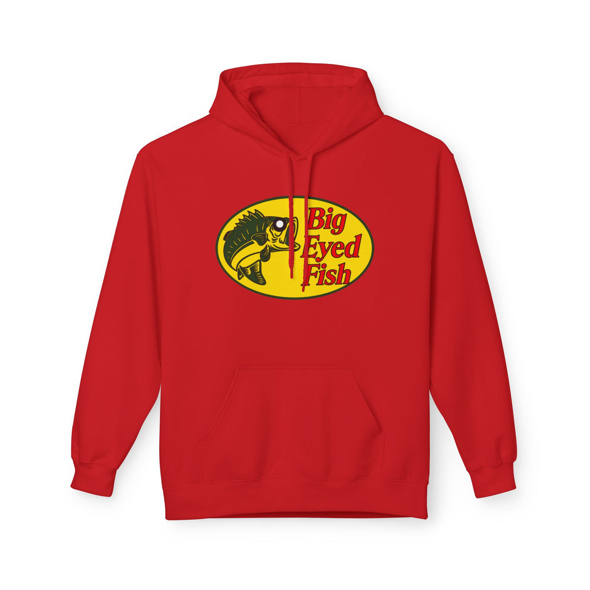 Big Bass Fish Puullover Hoodie