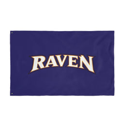 Baltimore Raven Double Sided 36 x 60" Flag