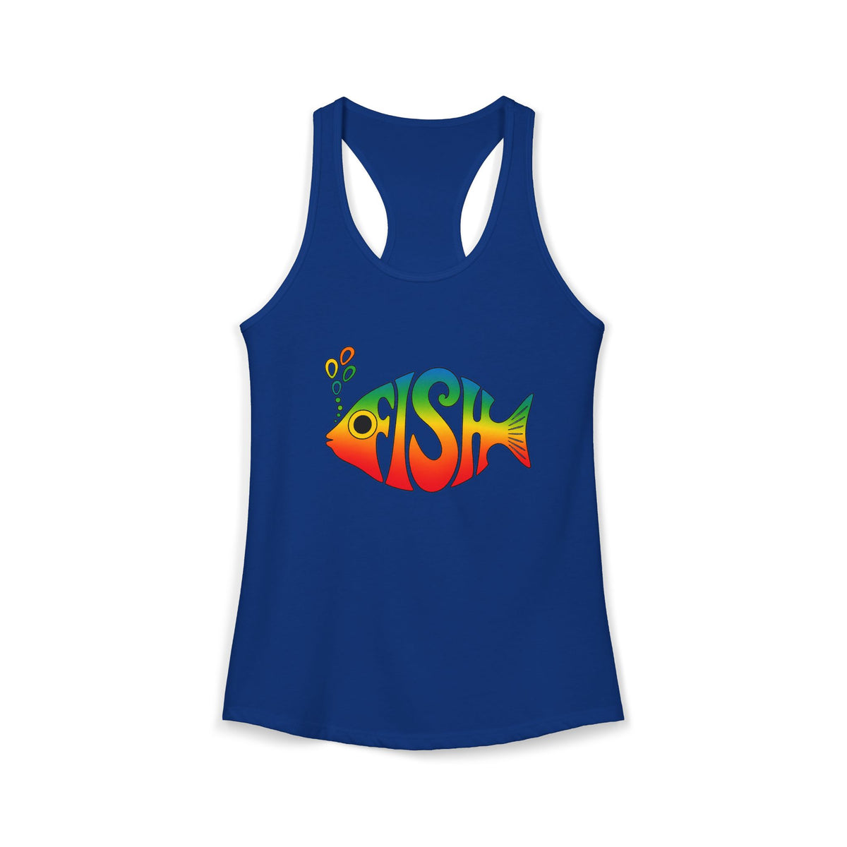 Big Eyed Phish Women's Racerback Tank