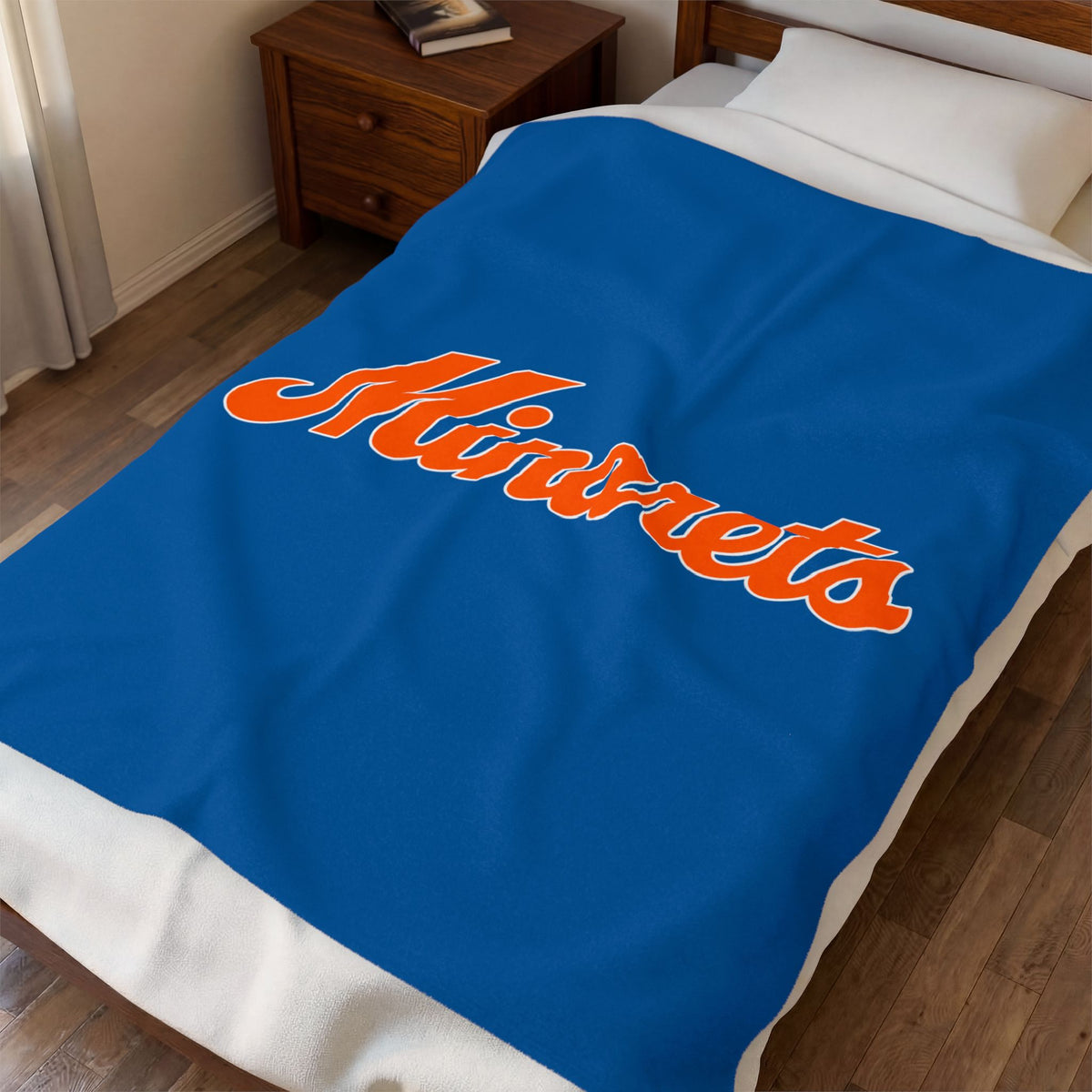 New York Minarets Velveteen Plush Blanket