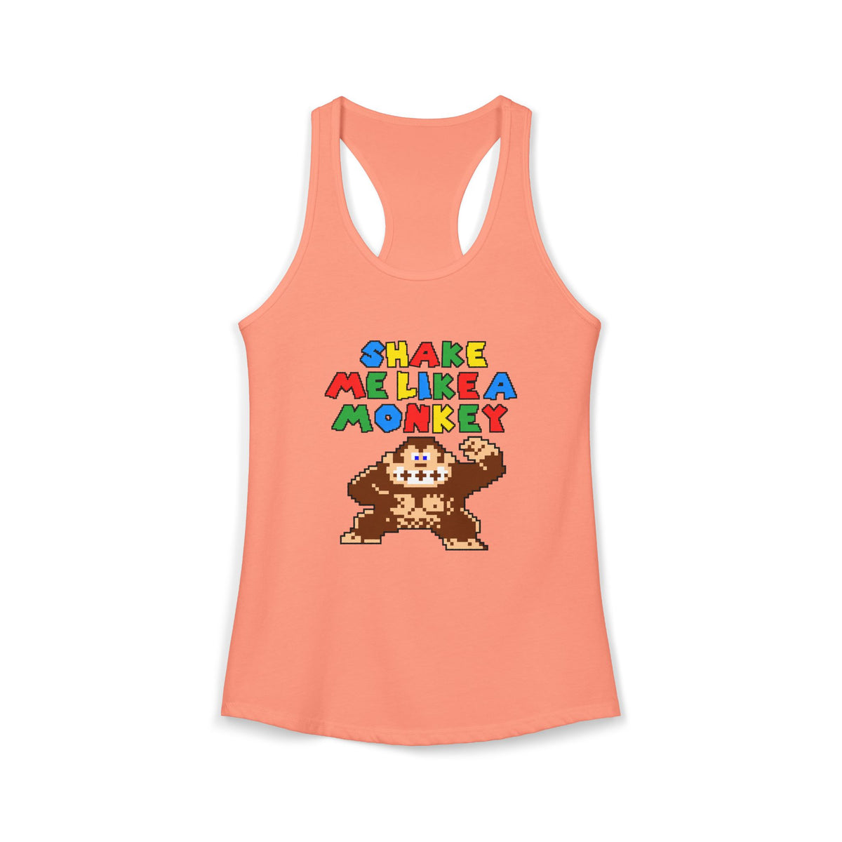 Shake Me Like A Monkey Women's Racerback Tank Top