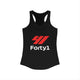 Formula 41 Women's Racerback Tank